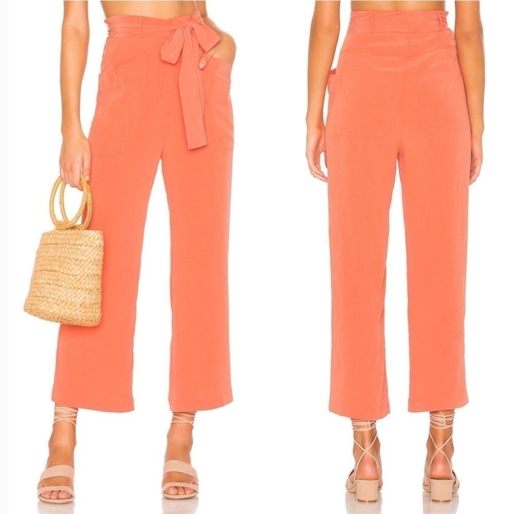 Tularosa Parker Wide Leg Crepe Pants Size S